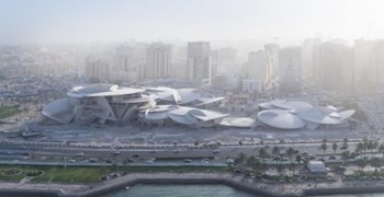 Công trình Bảo tàng Quốc gia Qatar: “Hoa hồng sa mạc kiêu kỳ”