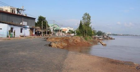 Sụt lún tại ĐBSCL ngày càng nghiêm trọng