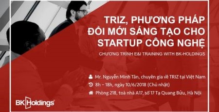 Đào tạo: Triz, phương pháp đổi mới sáng tạo cho startup công nghệ