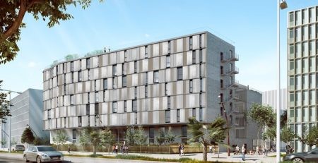 Ký túc xá sinh viên Diagonal Besos, Đại học Kỹ thuật Catalonia, Barcelona, Tây Ban Nha