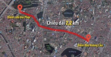 Hà Nội bố trí 2.570 căn hộ phục vụ tái định cư để triển khai dự án Vành đai 1 Hoàng Cầu – Voi Phục