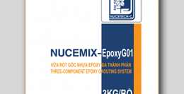 Sản phẩm chống thấm, ăn mòn: NUCEMIX-EpoxyG01