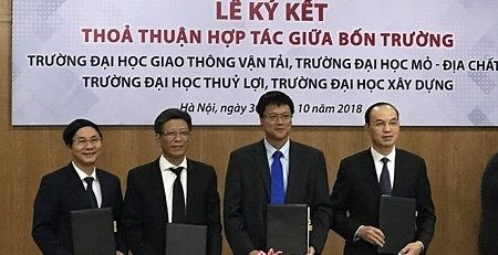 4 trường đại học tại Hà Nội ký thỏa thuận “đối tác chiến lược”
