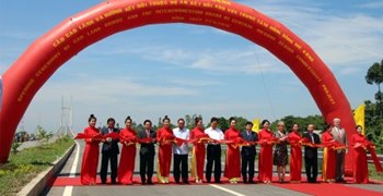 Khánh thành cầu Cao Lãnh, công trình hữu nghị Việt Nam – Australia