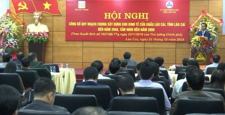 Công bố quy hoạch chung xây dựng Khu kinh tế cửa khẩu Lào Cai