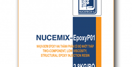 Sản phẩm chống thấm, ăn mòn: NUCEMIX-EpoxyP01