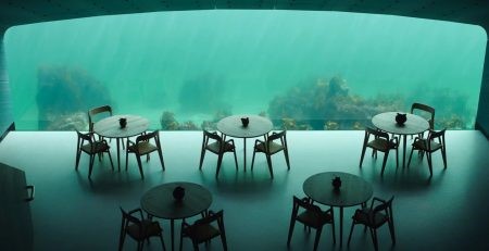 Nhà hàng dưới nước đầu tiên của Châu Âu tại Na Uy chính thức khai trương