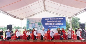 Quảng Ninh: Khởi công xây dựng Bệnh viện Lão khoa
