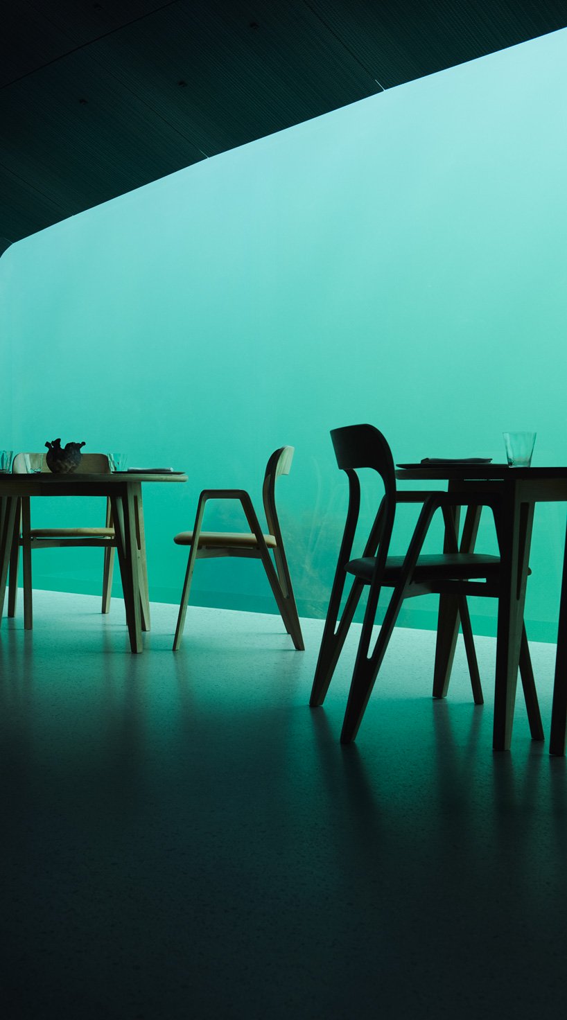snÃ¸hetta completes europe''s first underwater restaurant in norway