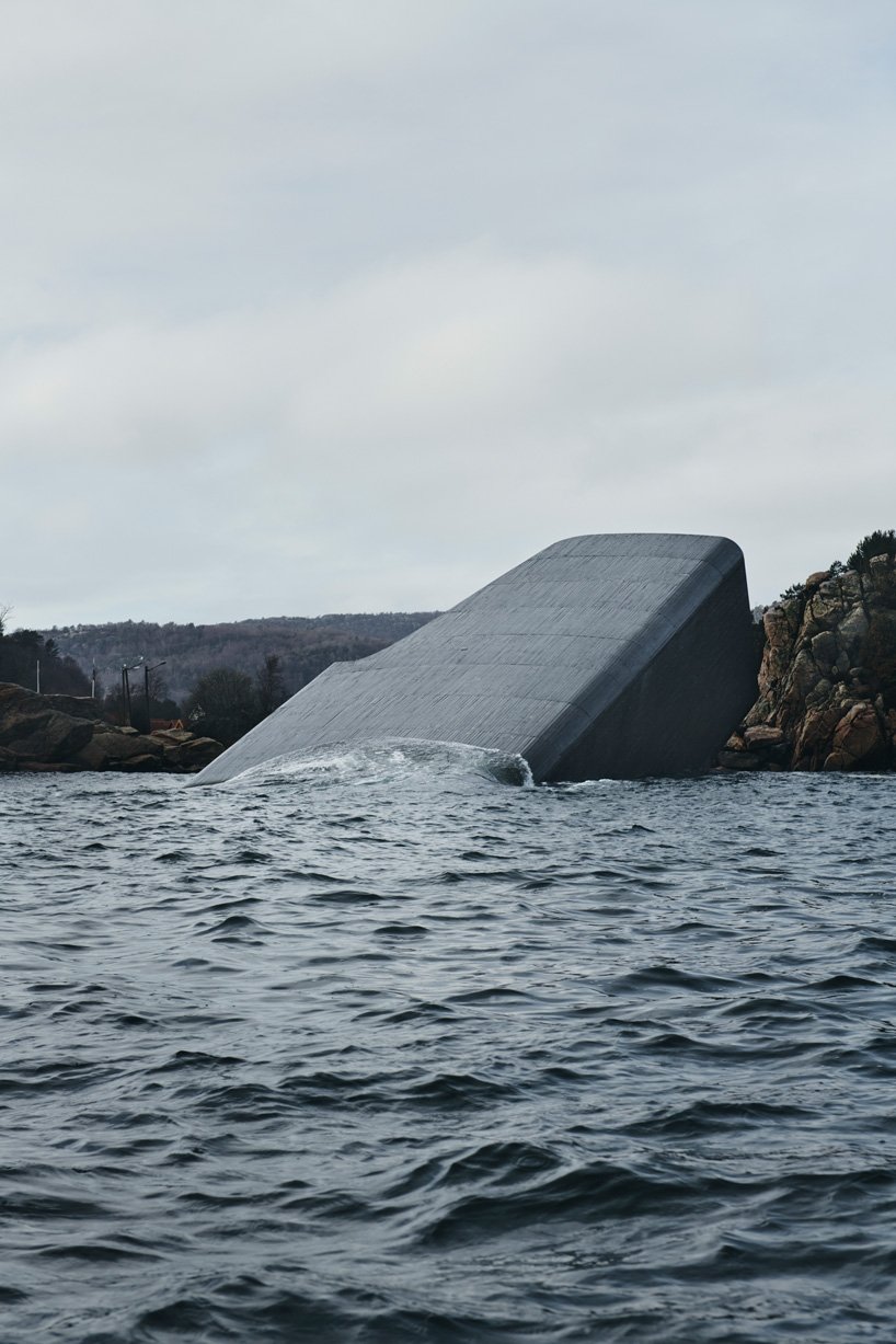 snÃ¸hetta completes europe''s first underwater restaurant in norway