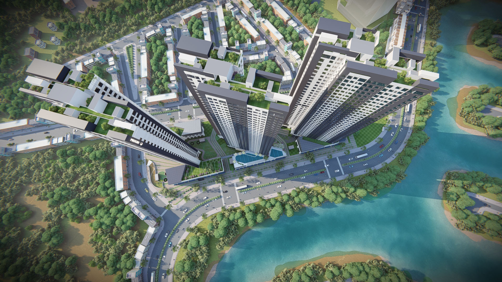 Tổ hợp nhà cao tầng CT-05A tại Khu đô thị Ecopark