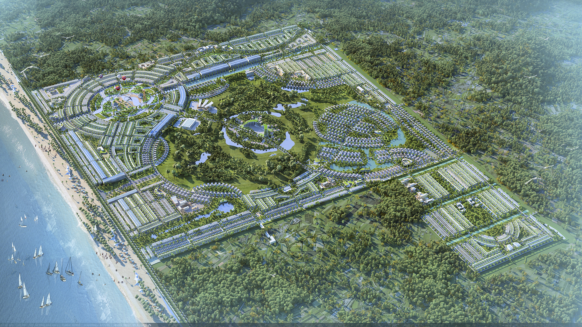 Quy hoạch phân khu tỷ lệ 1/2000 – Khu du lịch sinh thái hỗn hợp