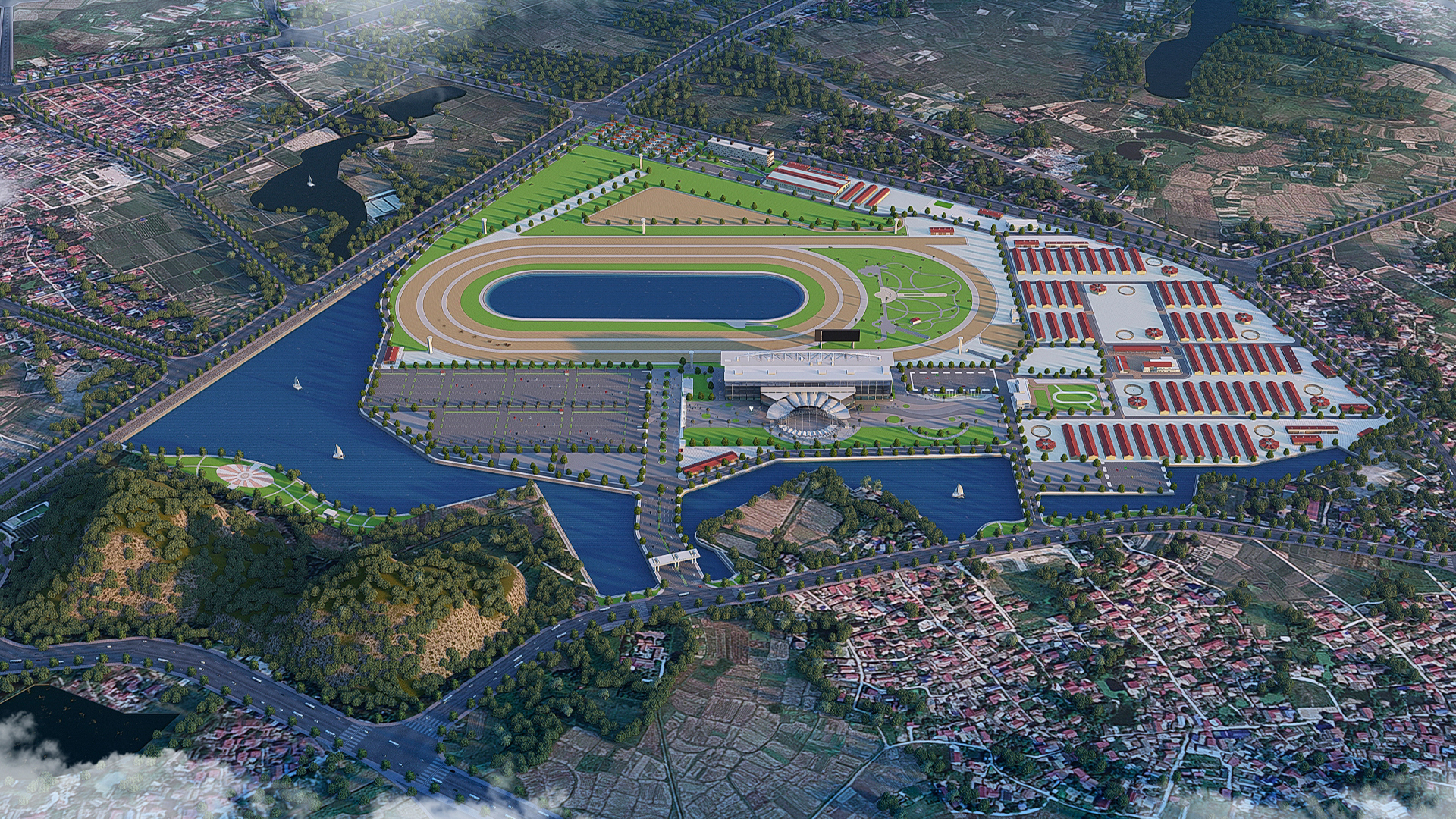 Tổ hợp vui chơi giải trí đa năng - Trường đua ngựa